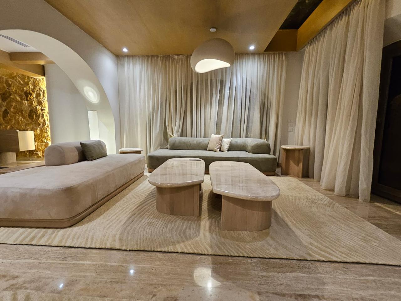 Modern Living Room Suite Detail