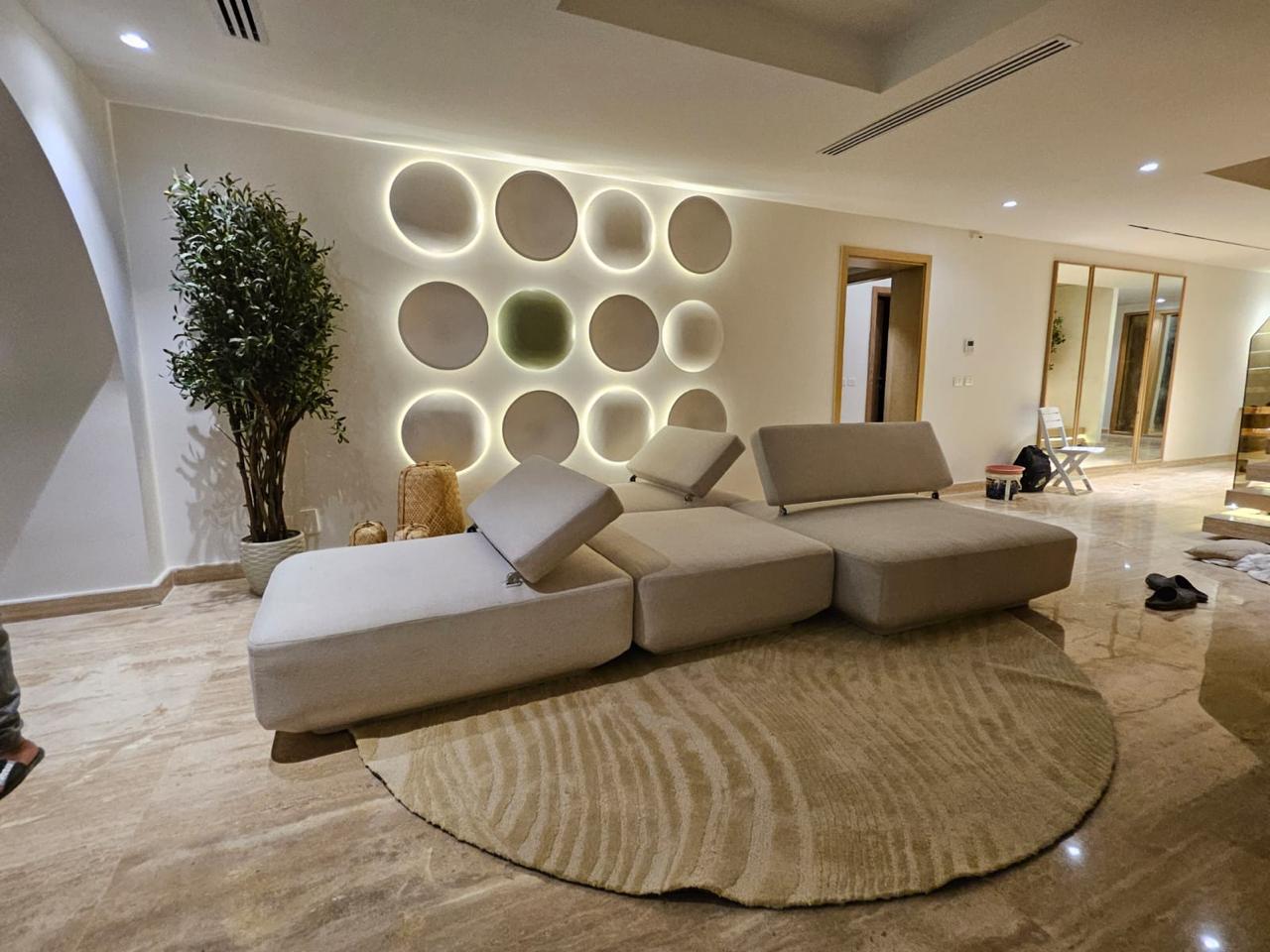 Modern Living Room Suite Detail