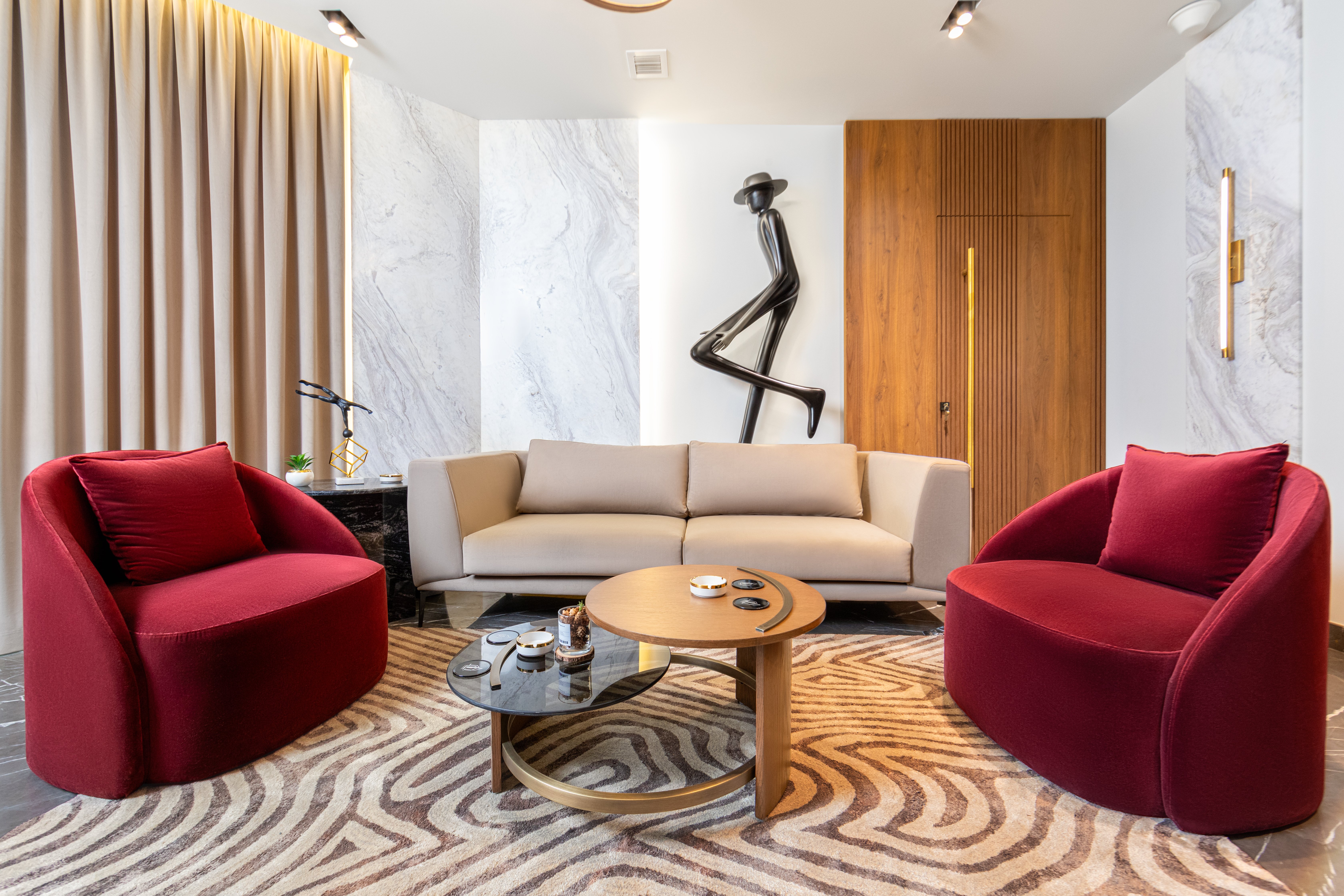 Modern Living Room Suite Detail