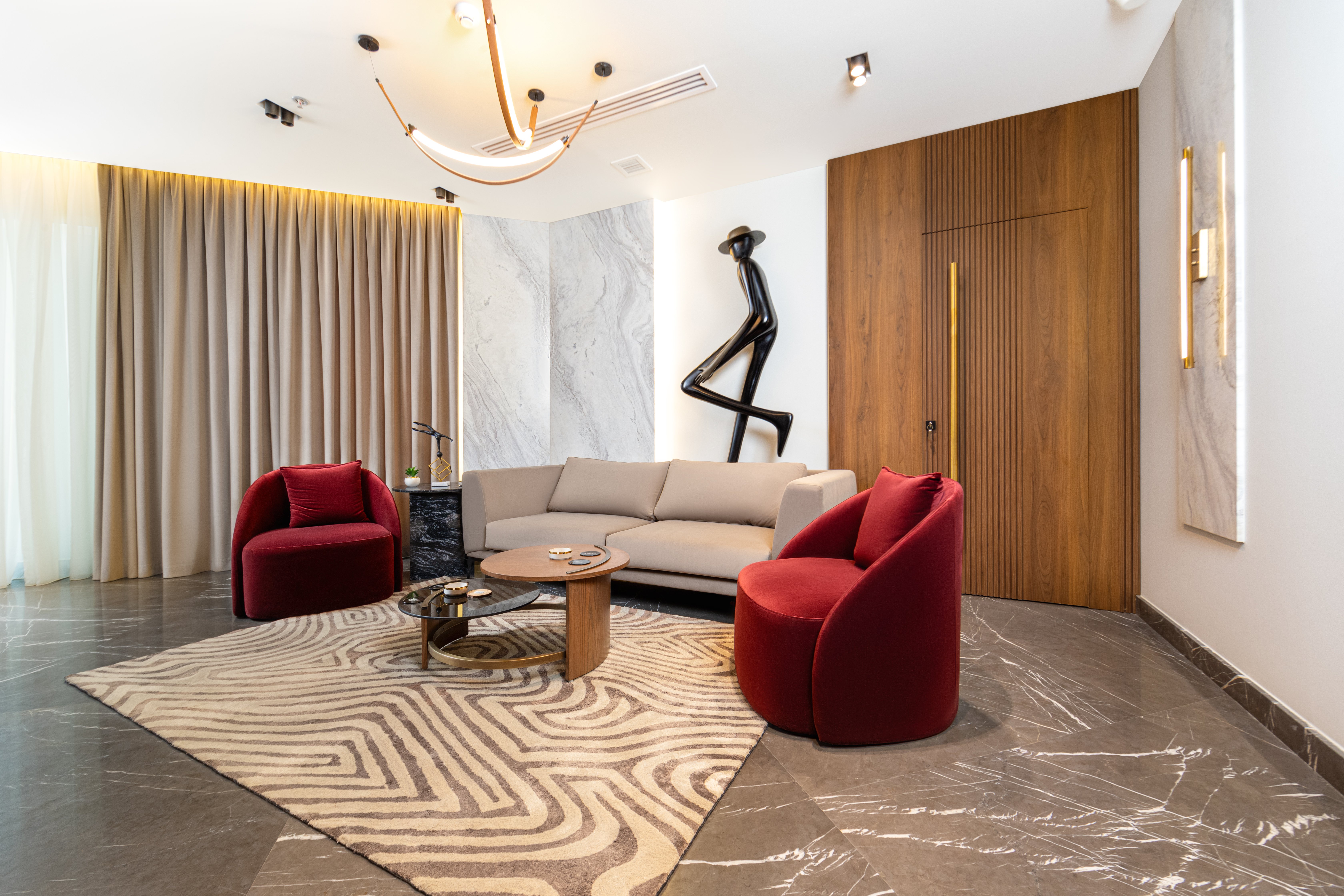 Modern Living Room Suite Detail